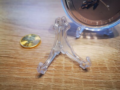 8 Acryl-Münzhalter Mit 24mm Größenring Für US Quarter Sammlungen