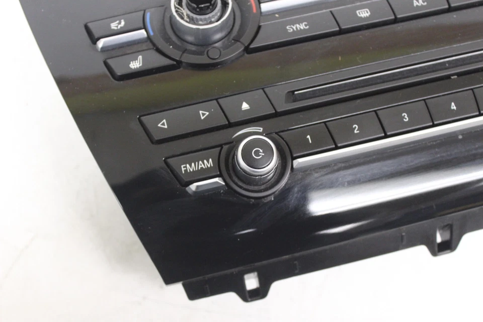 Front Center Dash Climate Air Conditining Control Unit Ceramic OEM BMW F15 F16 - Image 3 of 4