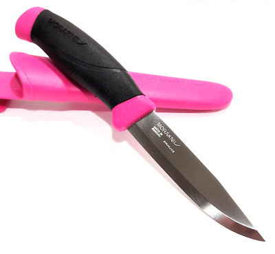 Morakniv Mora Companion Heavy Magenta PINK Black Survival Utility Knife Duty