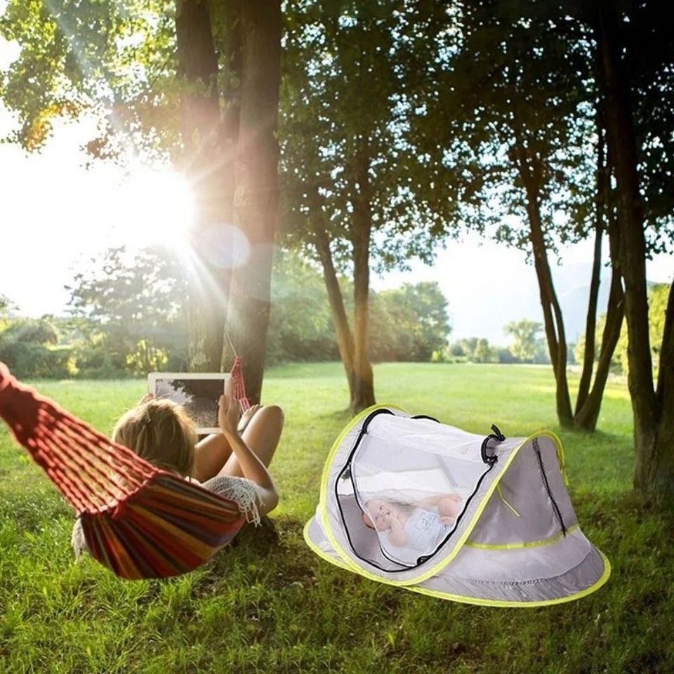 Folding Baby Sun Shelters Portable Infant Sun Shade Baby Beach Tent
