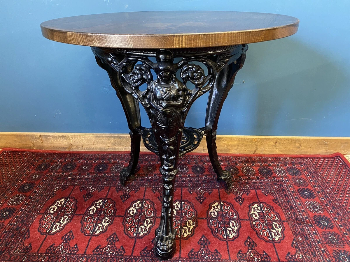 Iron pub table outlet
