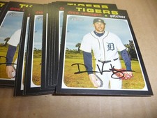 2020 Topps Heritage DREW VERHAGEN TIGERS BASE LOT OF 26 CARDS #227