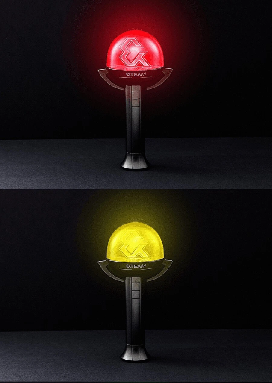 & TEAM OFFICIAL LIGHT STICK/Strap+9 Foto Karte+Dust Bag Tracking