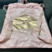Disney Parks Backpack Bibbidi Bobbidi Boutique Pink Gold Bag/Backpack.