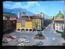 TRENTO - PIAZZA DUOMO - CARTOLINA VIAGGIATA