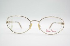 Vintage Paloma Picasso 8342 Gold Oval Glasses Eyeglass Frame NOS