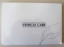 1995 95 1996 96 JAGUAR XJS XJ-S VEHICLE CARE OWNERS MANUAL COUPE CONVERTIBLE NEW