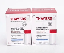 Thayers Barrier Bestie Ultra Whip Face Cream Ceramides Dry Skin Moisturizer Lot