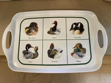 Cloverleaf DUCKHEADS art piece tray mancave 19X12 UK sportsman