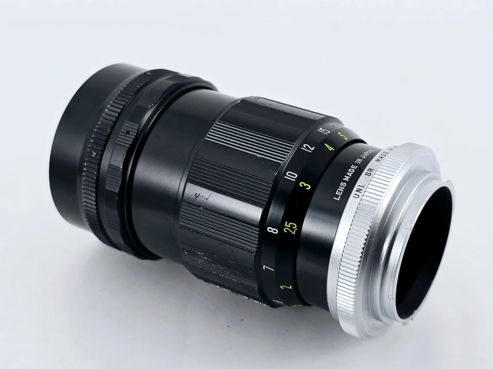 🌸[Excelente+++++] Lente Sankyo Kohki Komura 135 mm F2,8 MF Minolta SR de Japón Foto 3 de 4