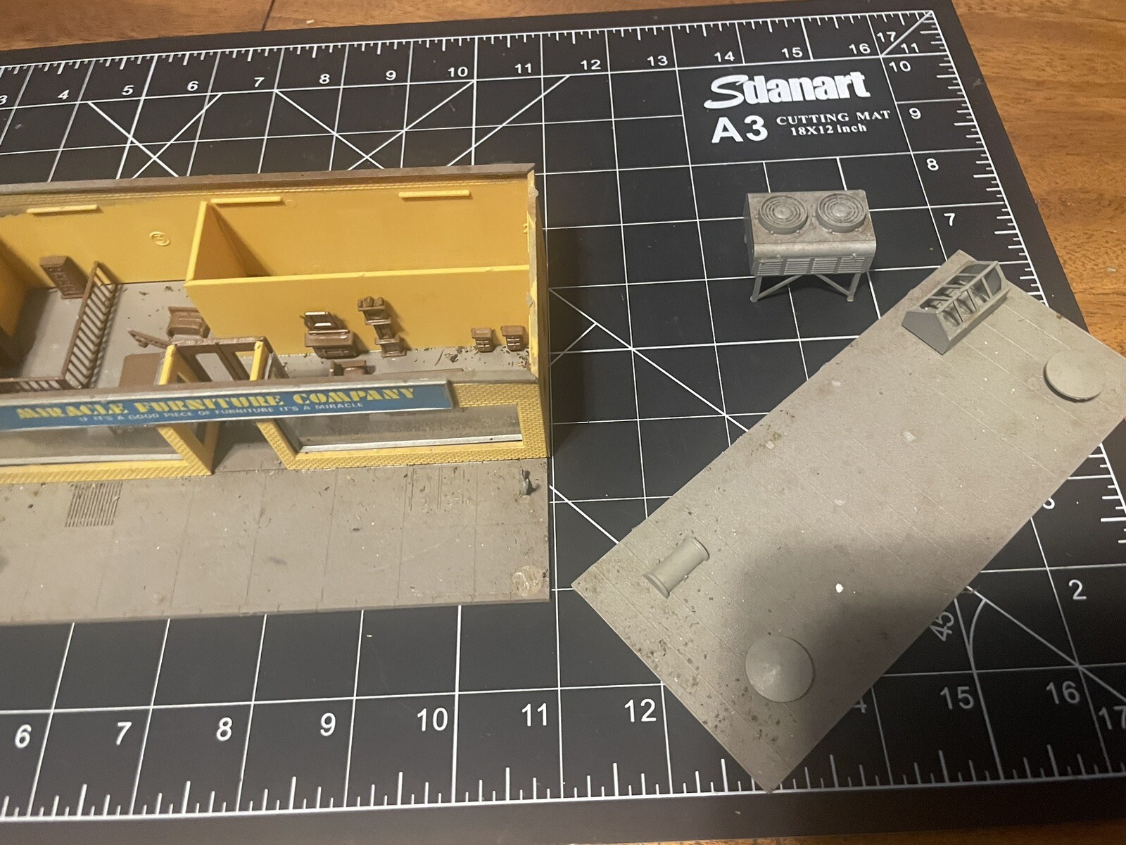 Lot Of 3 HO Scale Assembled Buildings eBay