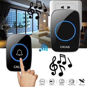 Home Wireless Doorbell Smart LED Light 