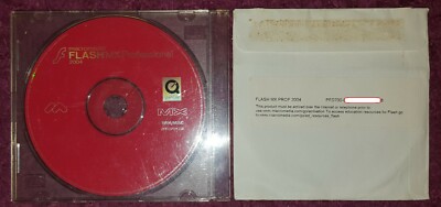 Adobe macromedia  Flash Professional englisch 2004 MwSt Rchnung
