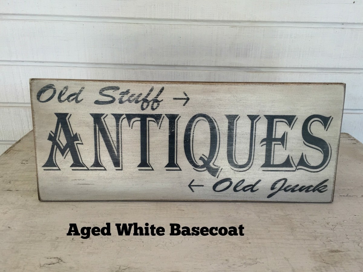 Antique Wooden Signs