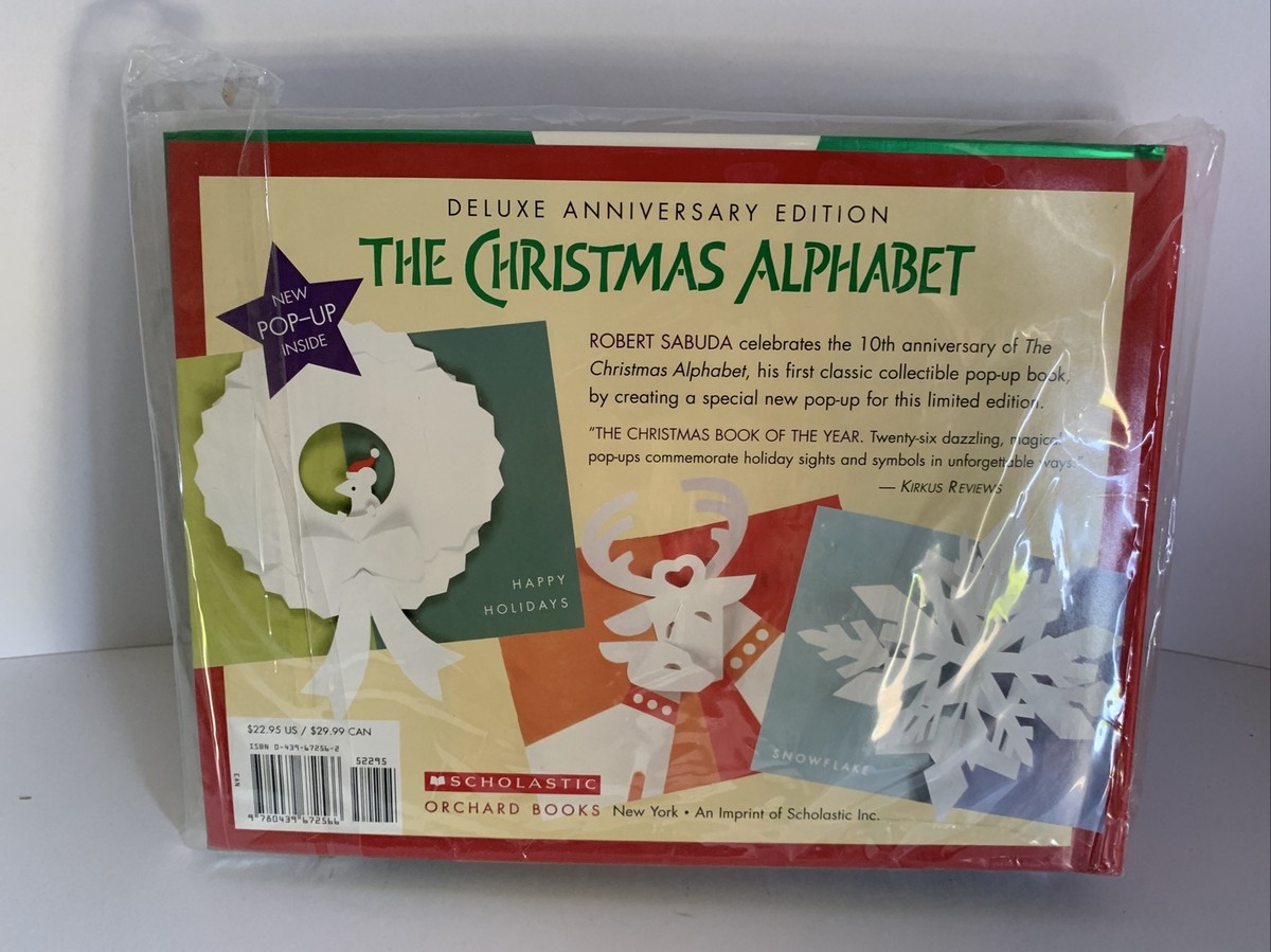Christmas Alphabet, Pop-up Book By Robert Sabuda 9780439672566| eBay