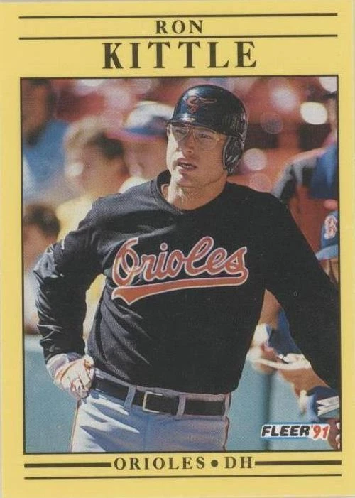 1991 Fleer - Ron Kittle #480