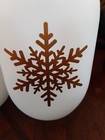 Beautiful Christmas Frosted Snowflake Masons Jars By Burton+BURTON — photo 5
