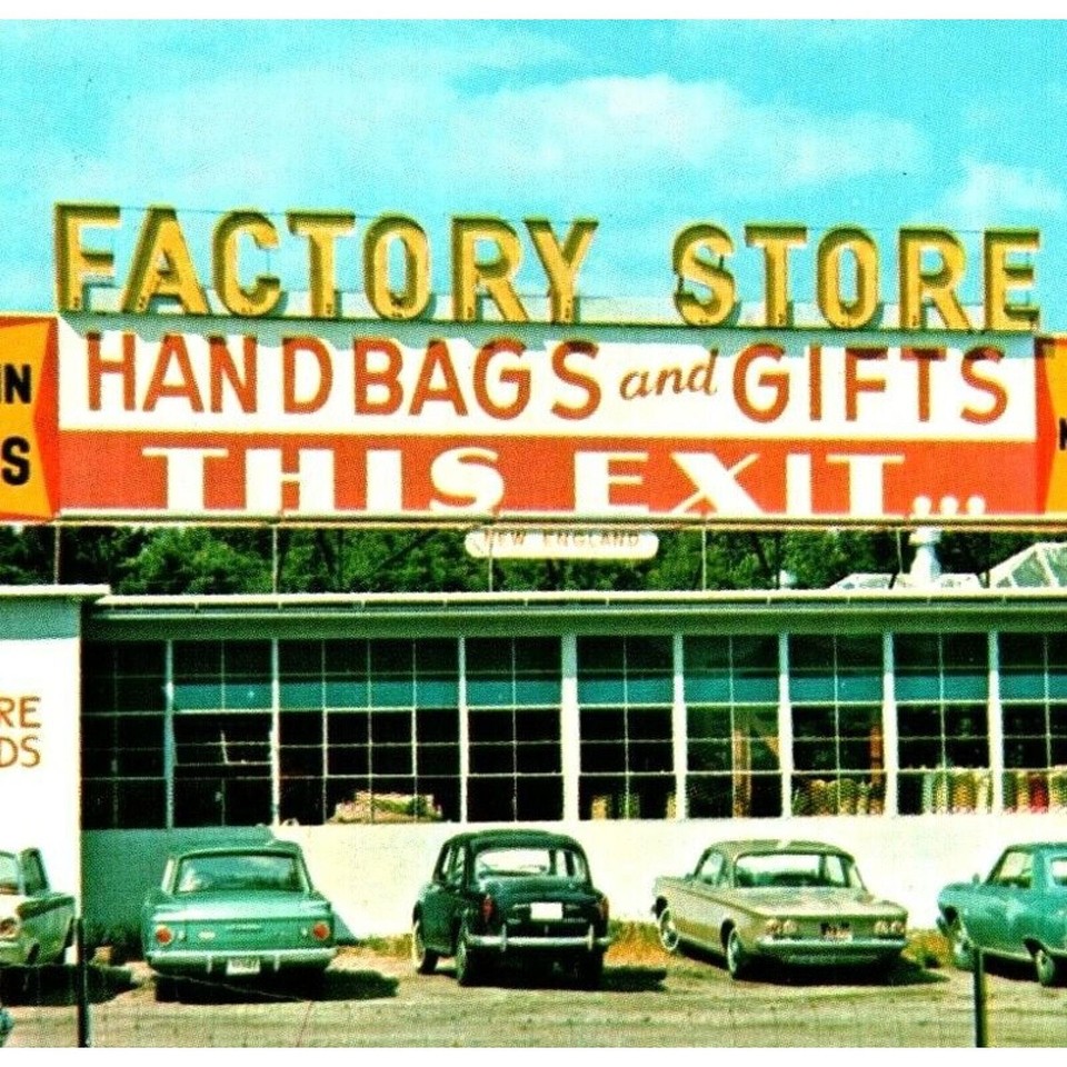 Postcard Factory Store on Route 5 Brattleboro Vermont VT Chrome eBay