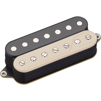 Fishman Fluence Classic Humbucker 7String Open Core Zebra Bridge
