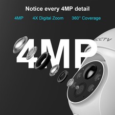 ARCCTV Wifi Wireless Solar Security Camera Outdoor Battery Powered Pan Tilt Home 9