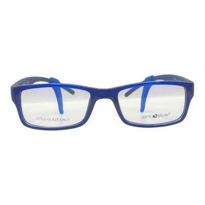 Brille Centrostyle 15861N Blau Eckig Sport Brillengestelle eyeglasses