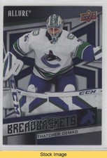 2021-22 Upper Deck Allure Breadbaskets Thatcher Demko #BB-20 READ 5bn