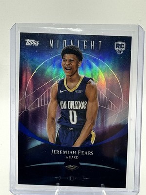 Topps Midnight Jeremiah Fears New Orleans Pelicans Rookie #67 2025-26
