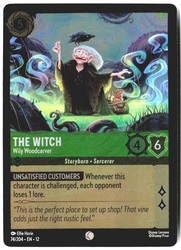 The Witch - Wily Woodcarver 74/204 Wilds Unknown Cold Foil