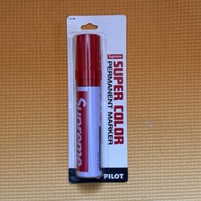 NEW SUPREME X PILOT PERMANENT MARKER RED SUPER COLOR New-Sealed FW18