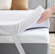3 Inch Gel Memory Foam Mattress Topper Twin XL Size Ventilated High Density Pad