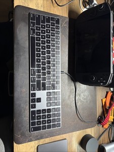 Apple Magic Keyboard W/ Numerical Keypad  - A1843 - Gray -Lightning - Excellent