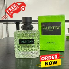 New & Sealed – Valentino Donna Born in Roma Green Stravaganza Eau de Parfum, 3.4