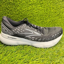 Brooks Glycerin 20 Womens Size 9D Black White Athletic Running Shoes Sneakers