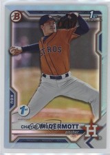 2021 Bowman Draft 1st Edition Sky Blue Foil Chayce McDermott #BD-13 10wc