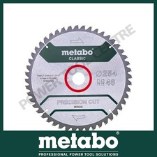 Metabo 628656000 Saw Blade Precision Cut Wood - Classic 254mm x 30mm Z48 WZ