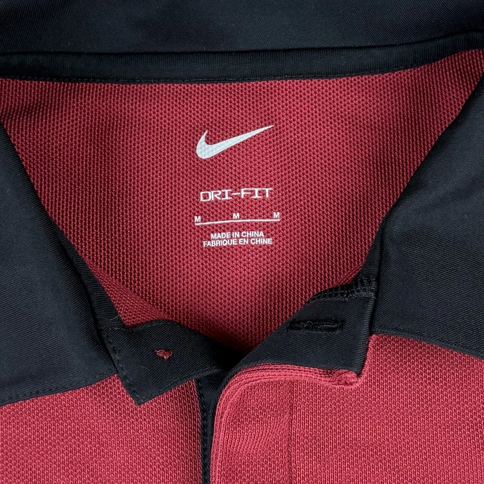 Polo Nike Alabama Crimson Tide manga larga para hombre mediano Foto 3 de 4