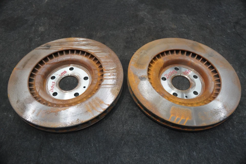 Juego 2 rotores de freno de disco delanteros izquierdo derecho OEM Fisker Ocean One 2023 Foto 4 de 4