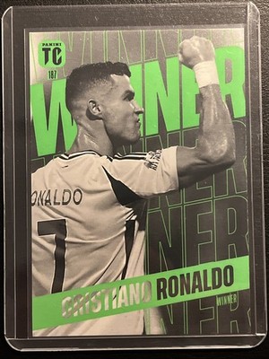 Panini Top Class 2025 Cristiano Ronaldo, Al Nassr, Winner Silver Insert