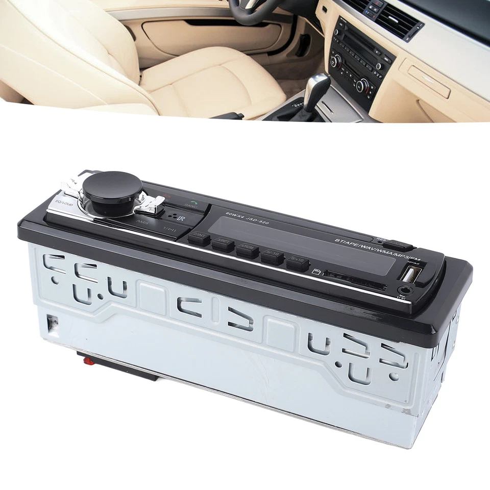Car Multimedia Player 12V Hands Calling USB Playback Car FM Radio For Vehicle - Bild 2 von 4