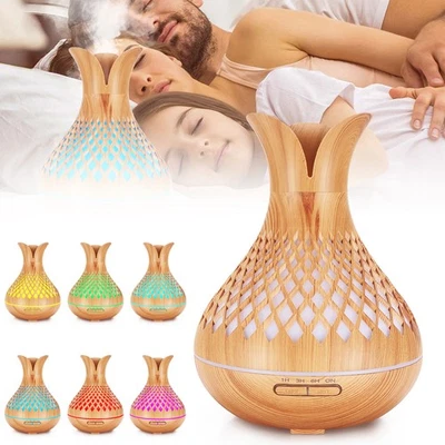 MARKENLOS 500ml Aroma Diffuser Luftbefeuchter Humidifier Aromatherapie Diffuser mit Timer