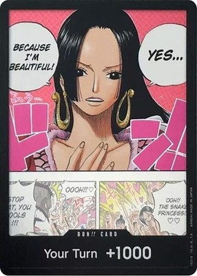 DON!! (Boa Hancock) (Double Pack Set Vol. 4) Foil DON!! 500 Years in the Future
