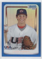 2011 Bowman Chrome USA 18U National Team Refractors Blue 18/99 Cody Poteet 2d9
