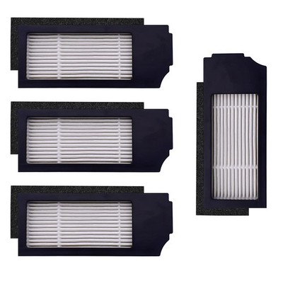 Filter Sets Compatible with Ecovacs Deebot X1 Plus/Turbo/Omni, T10 Omni/Plus,...