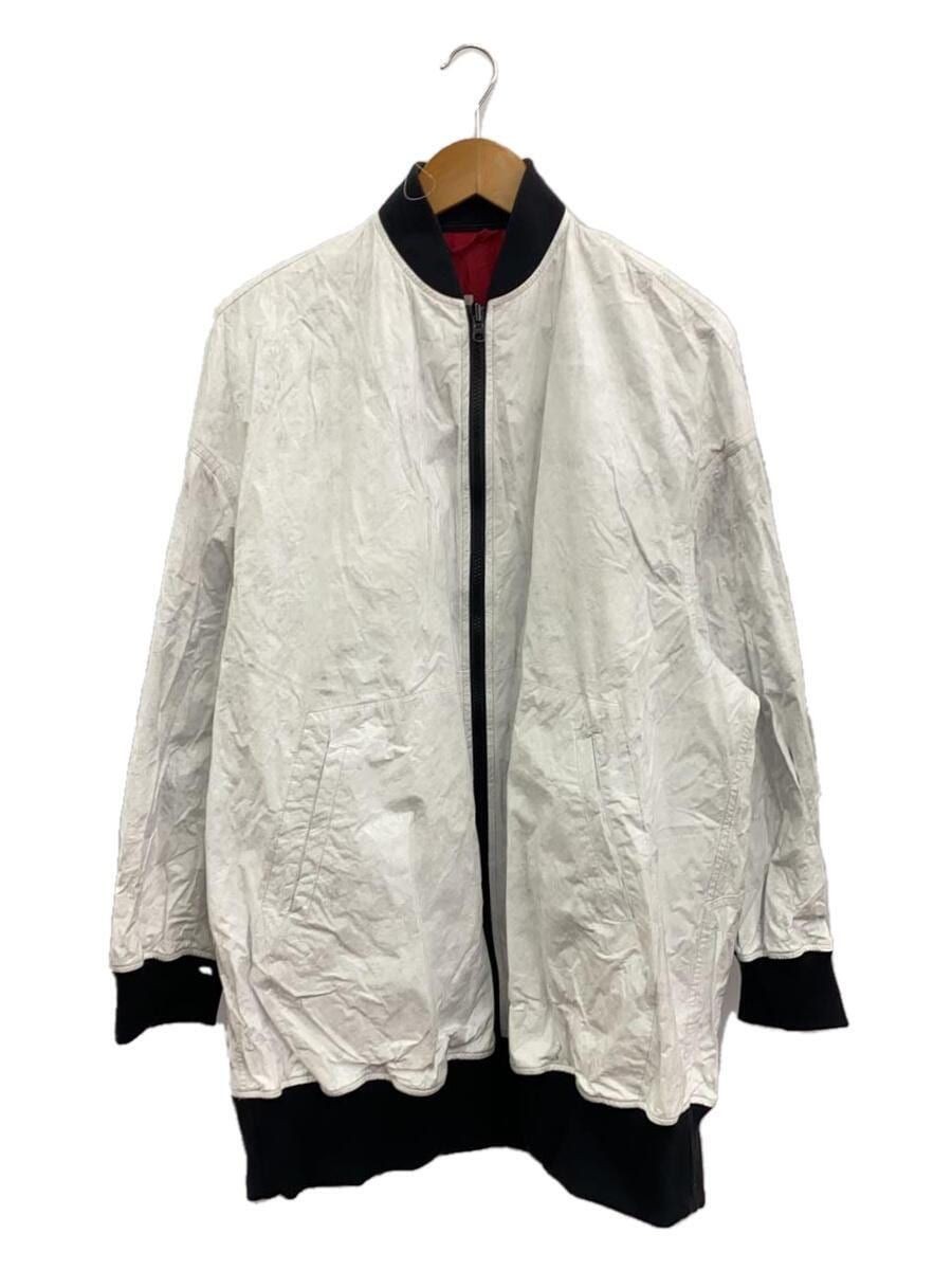 Y 3 altra giacca XS poliestere bianco tinta unita CY8397 usata