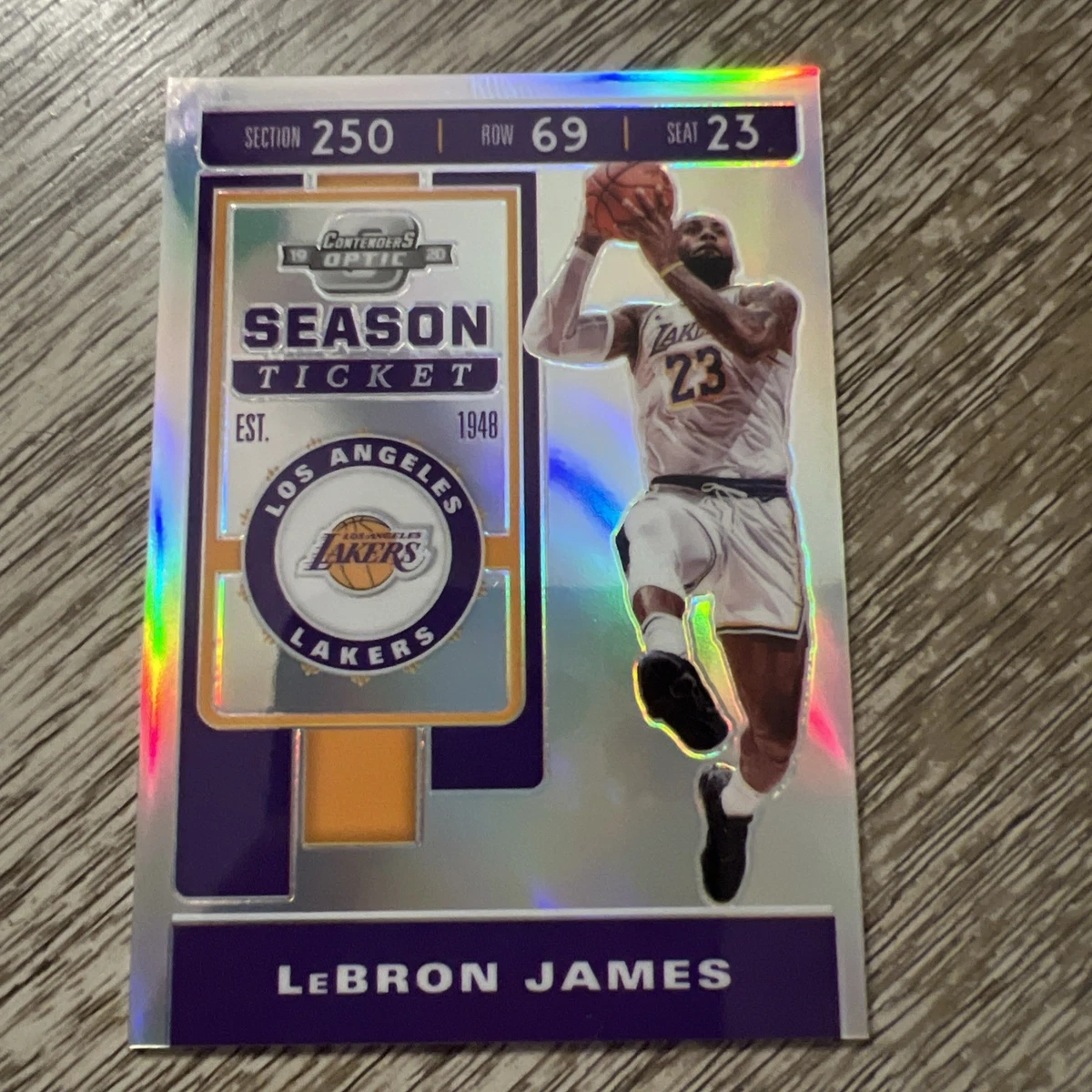 2019-20 Panini Contenders Optic - LeBron James #88 for sale | eBay