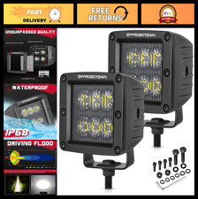 3 120w Cree Led Pods - Off Road Driving Lights Ditch Light For Truck Utv Atv 3 120w Cree Led Pods - Off Road Driving Lights Ditch Light For Truck Utv Atv