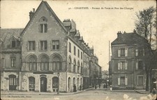 Chartres 28 Bureau de Poste et Rue des Change...