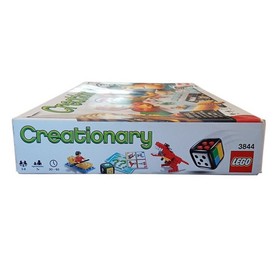 Creationary LEGO Game #3844 3-8 Players Ages 7+ 30-60 Minutes Play Time NO Die