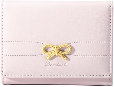 Cute Wallet Coquette Bow Small Wallet Tri-Folded Aesthetic Bifold RFID Blocking