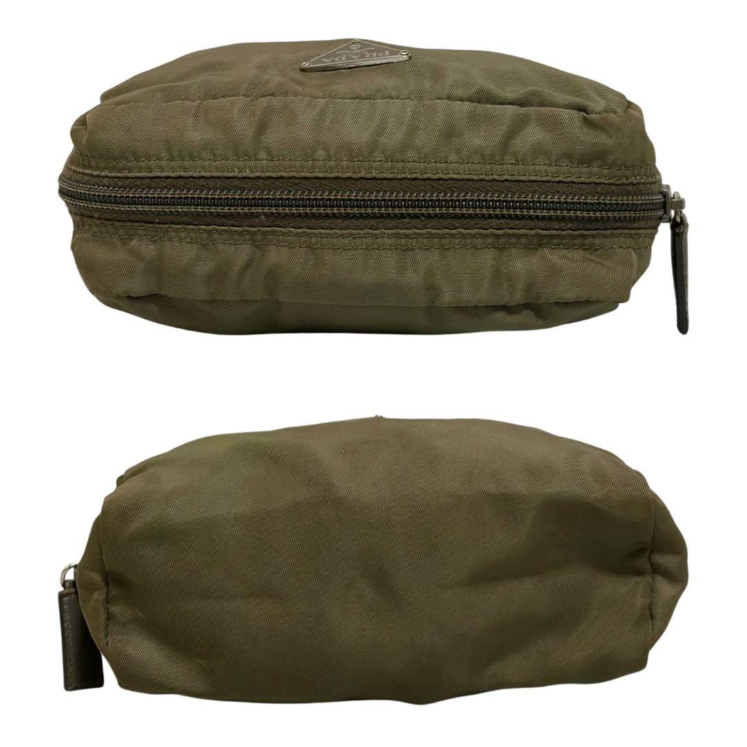 Prada Mini Pouch Small Accessory Case Triangle Lo… - image 6